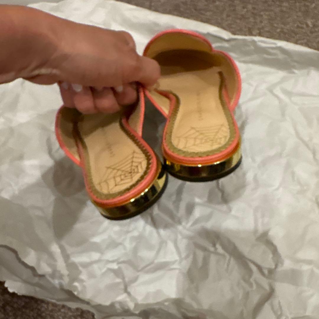 CHARLOTTE OLYMPIAシャルロットオリンピア ミュールサンダル 美品