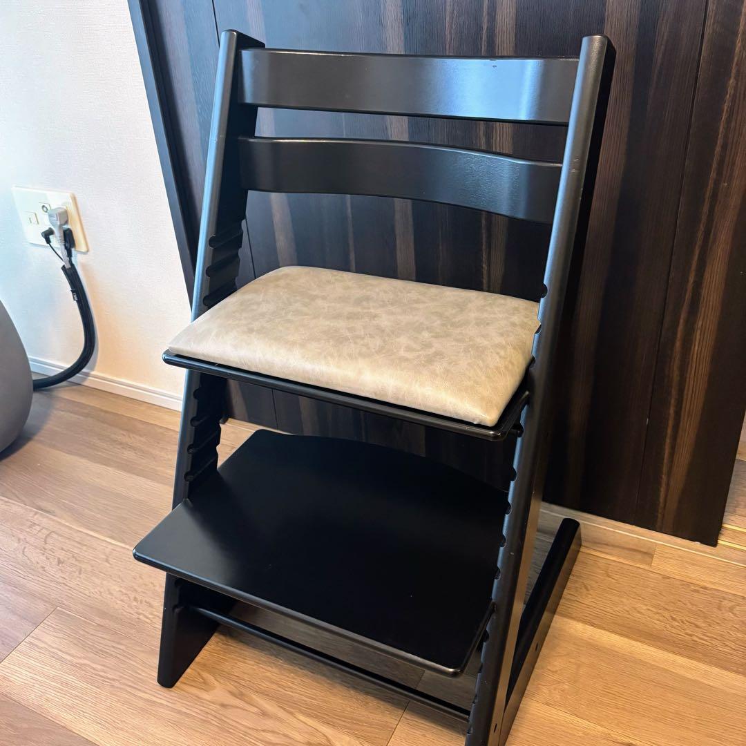 【美品】STOKKE（ストッケ）トリップトラップ ブラック