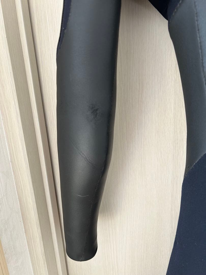 RASH ウェットスーツ　セミドライ　ML ラバー柔らか　オールブラック　激シブ