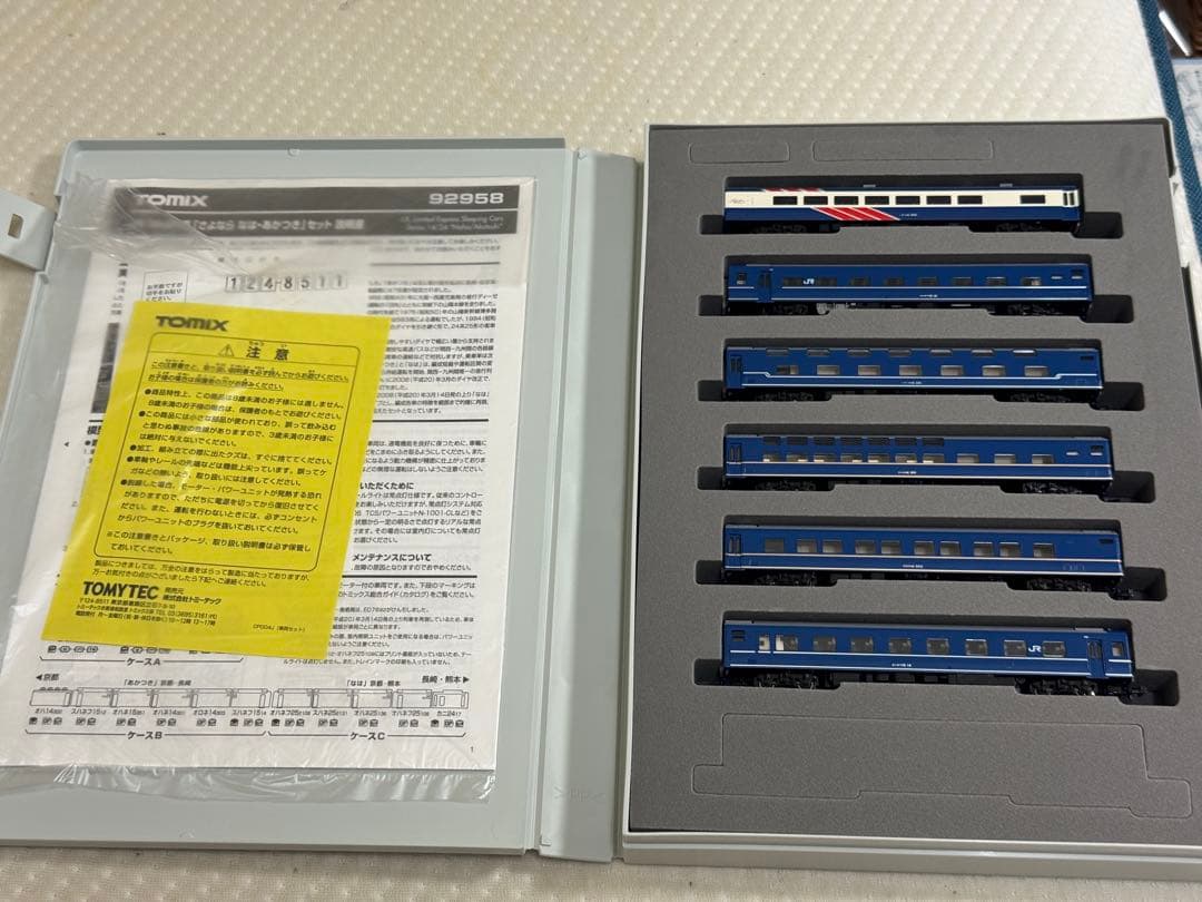 TOMIX 92958 JR14・24系「さよならなは・あかつき」セット