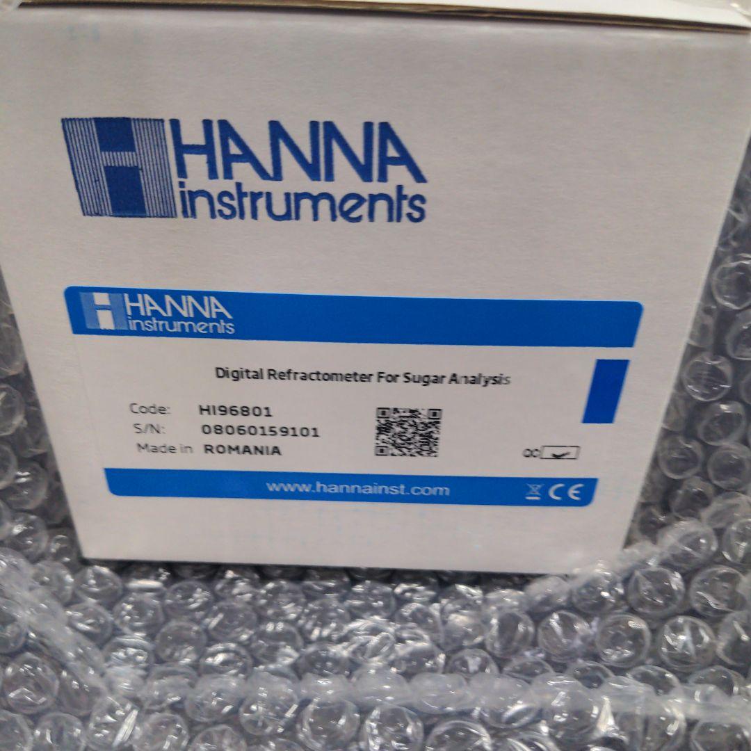 【新品】ハンナ インスツルメンツ・ジャパン デジタル　糖度計 HI 96801