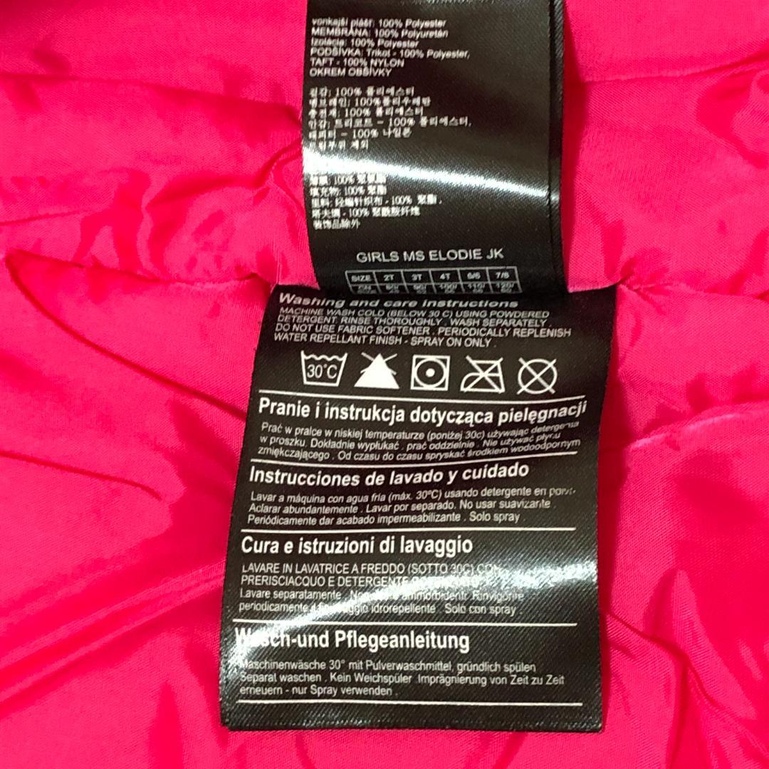 【極美品】バートン　キッズ5/6サイズ　スノボウエア上着　ピンク　かわいい☆