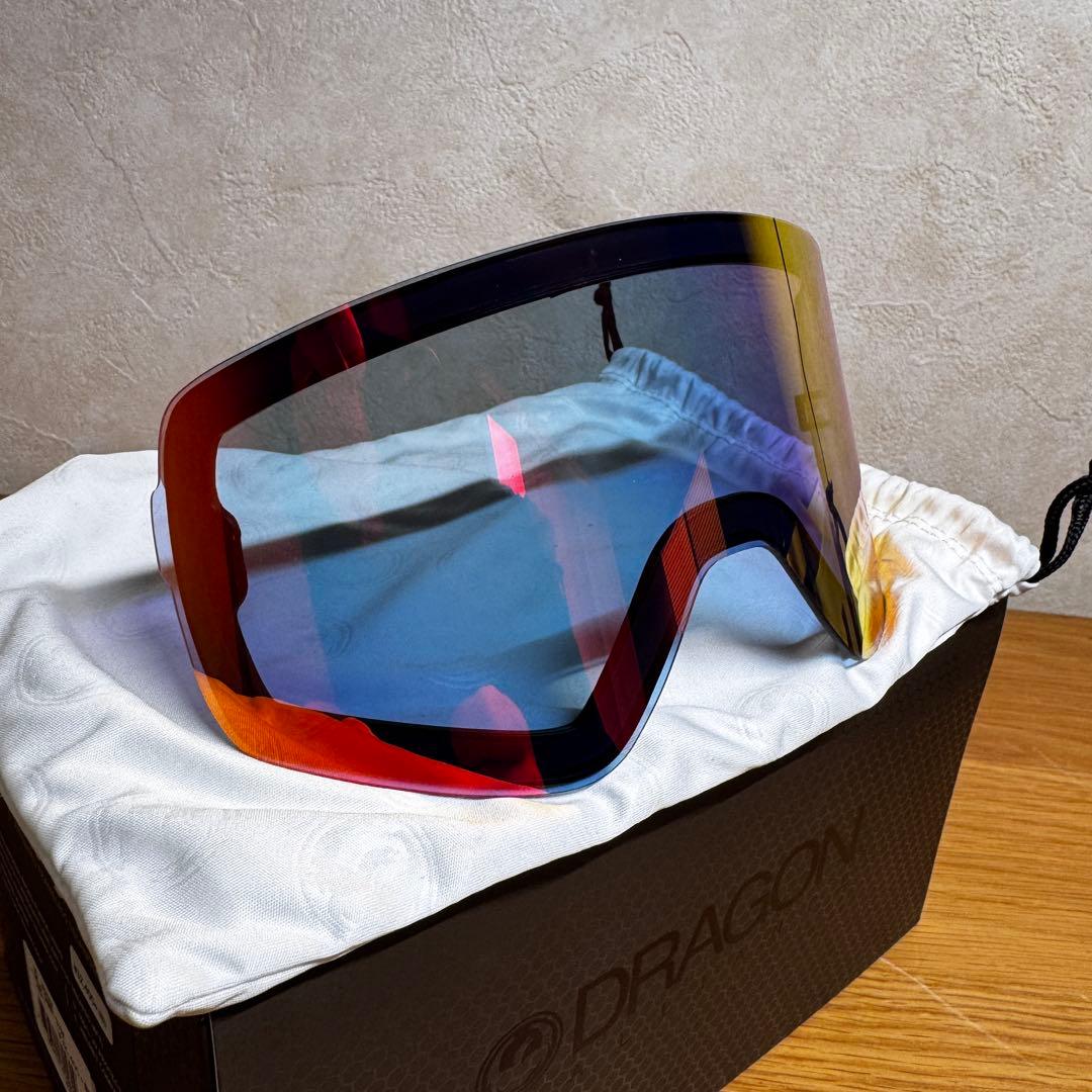 【美品】DRAGON ドラゴン ゴーグル NFX2 交換ゴーグル付き