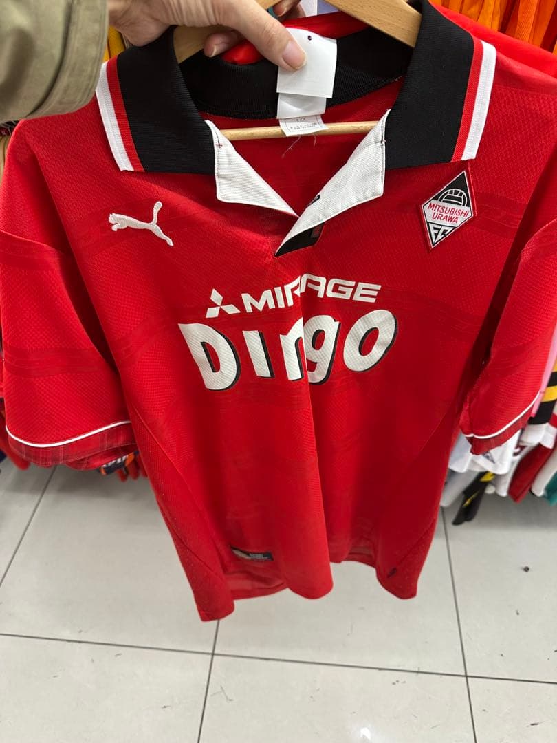 【匿名】激レア 浦和レッズ プーマPUMA ユニフォーム　XO 90s