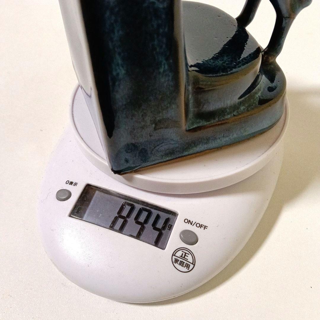 ドッグ ブックエンド オブジェ 陶磁器 青色 藍色 レトロ ヴィンテージ 犬