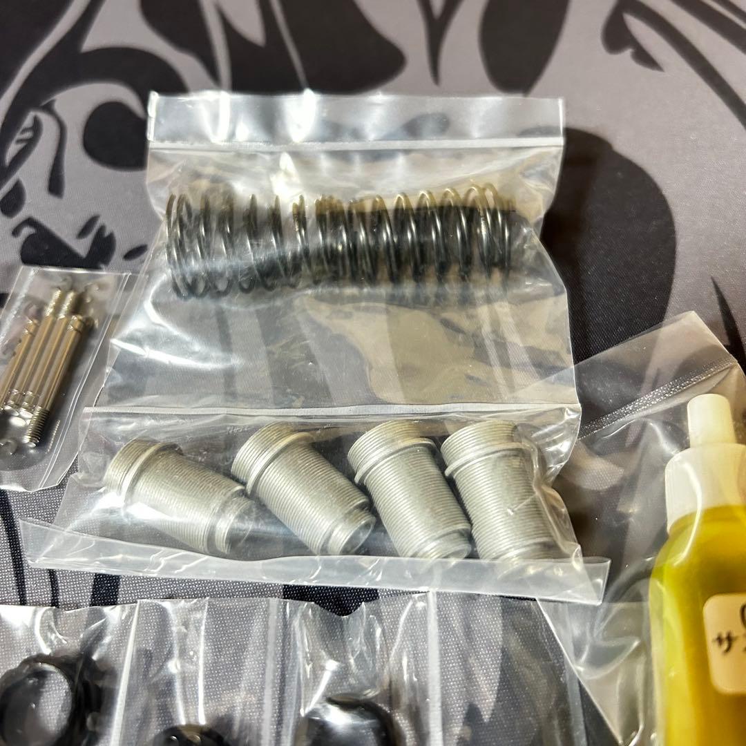 【新品】OVERDOSE GALM 純正ダンパー ショック セット 未組立