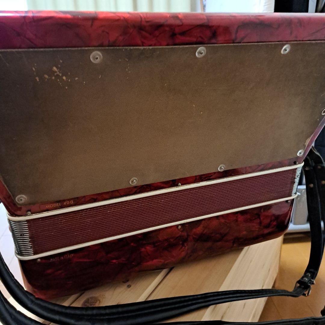 ヴィンテージEXCELSIOR .mod400アコーディオン 41鍵盤マイク内蔵