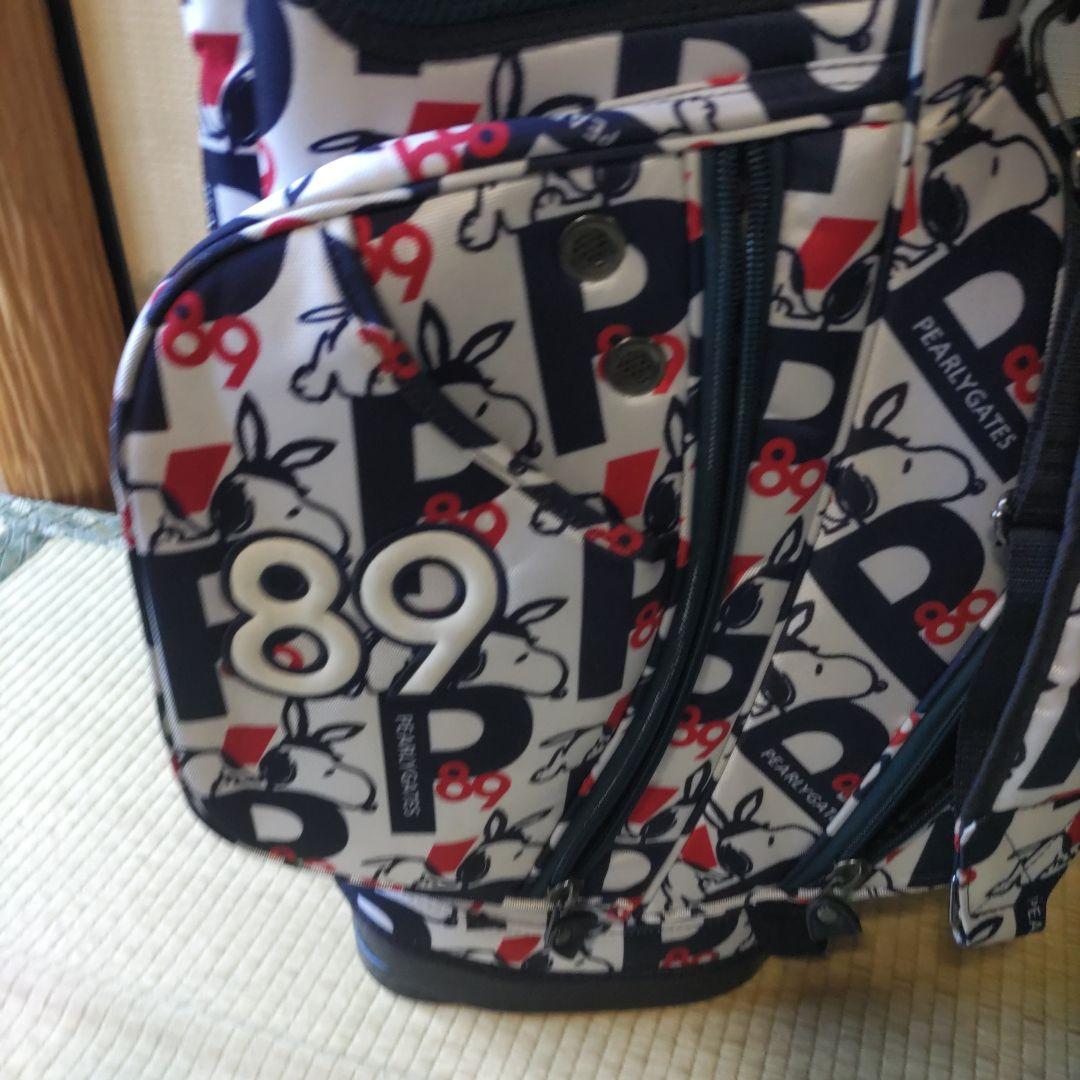 パーリーゲイツキャディーバッグ　スヌーピーコラボ