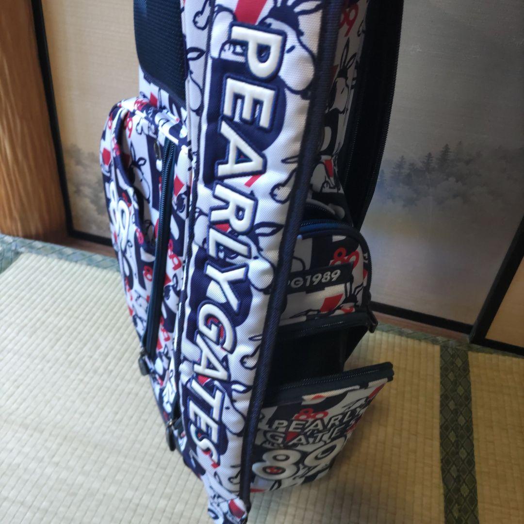 パーリーゲイツキャディーバッグ　スヌーピーコラボ