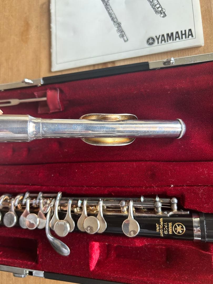 YAMAHA ピッコロ 本体 YPC32 オーナーズマニュアル付き