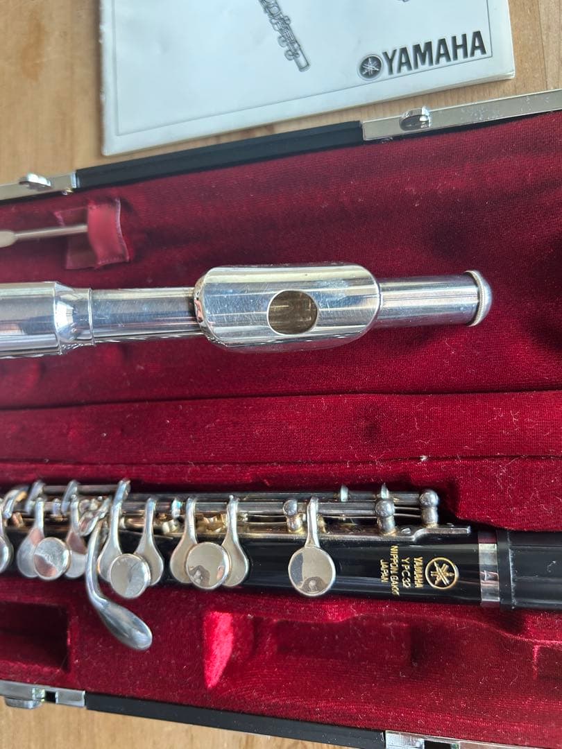 YAMAHA ピッコロ 本体 YPC32 オーナーズマニュアル付き