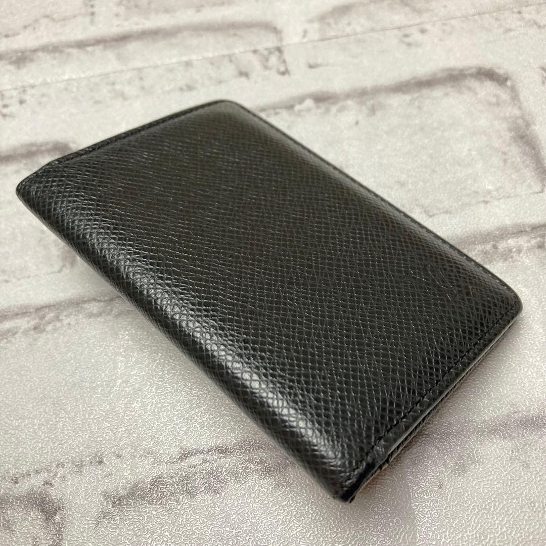 ルイヴィトン☆名刺入れ　ブラック　紙袋付き