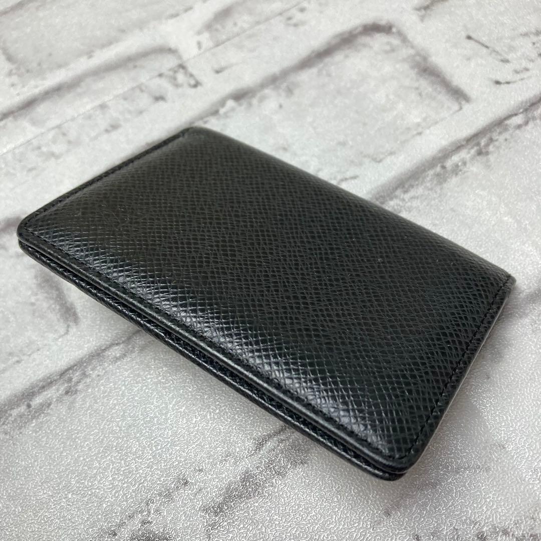 ルイヴィトン☆名刺入れ　ブラック　紙袋付き