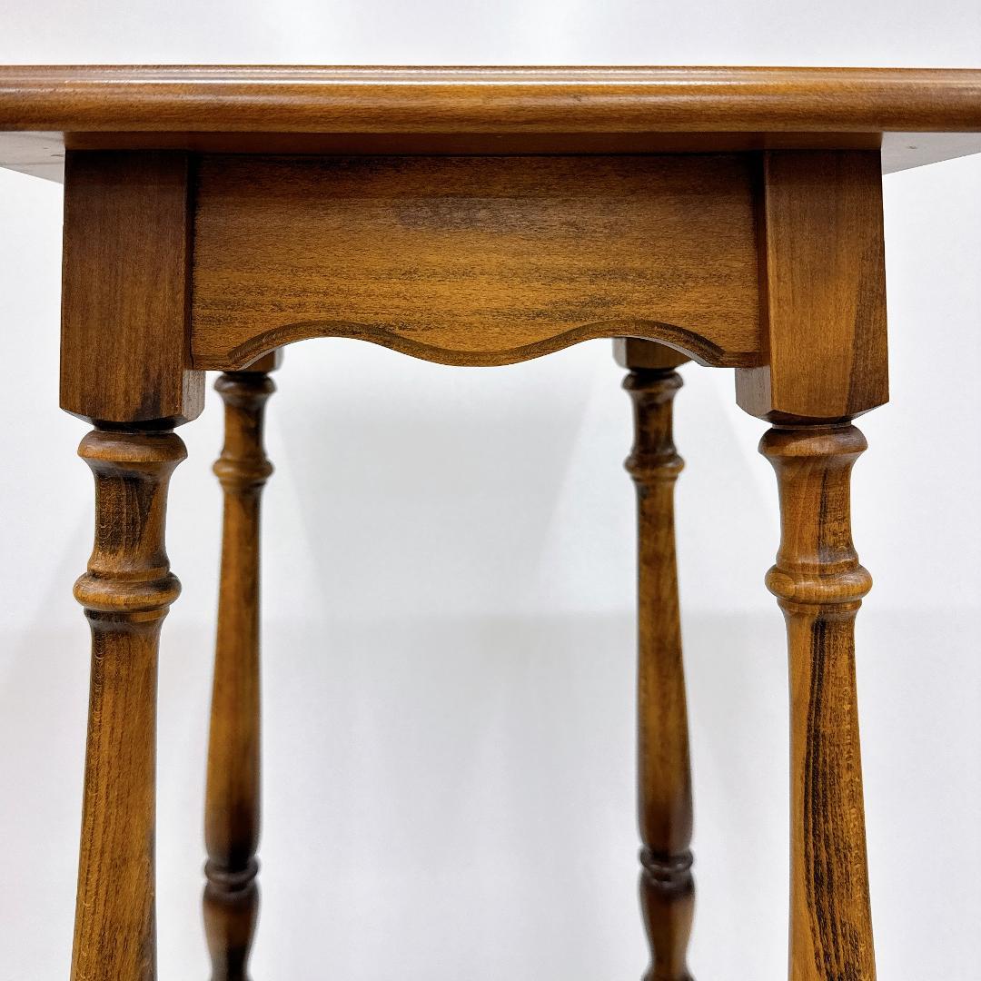 【美品】karimoku　カリモク コロニアル 花台 コーヒーテーブル