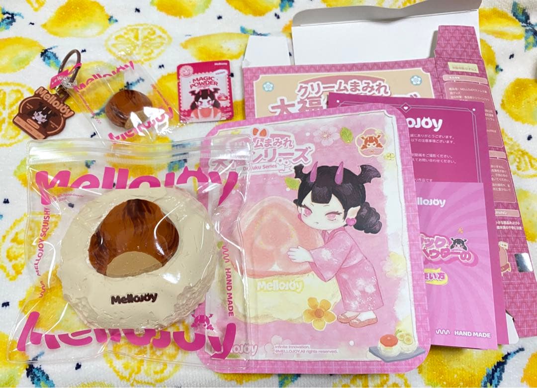 ⭐︎中古⭐︎mellojoy メロジョイ　大福　シークレット　栗　スクイーズ