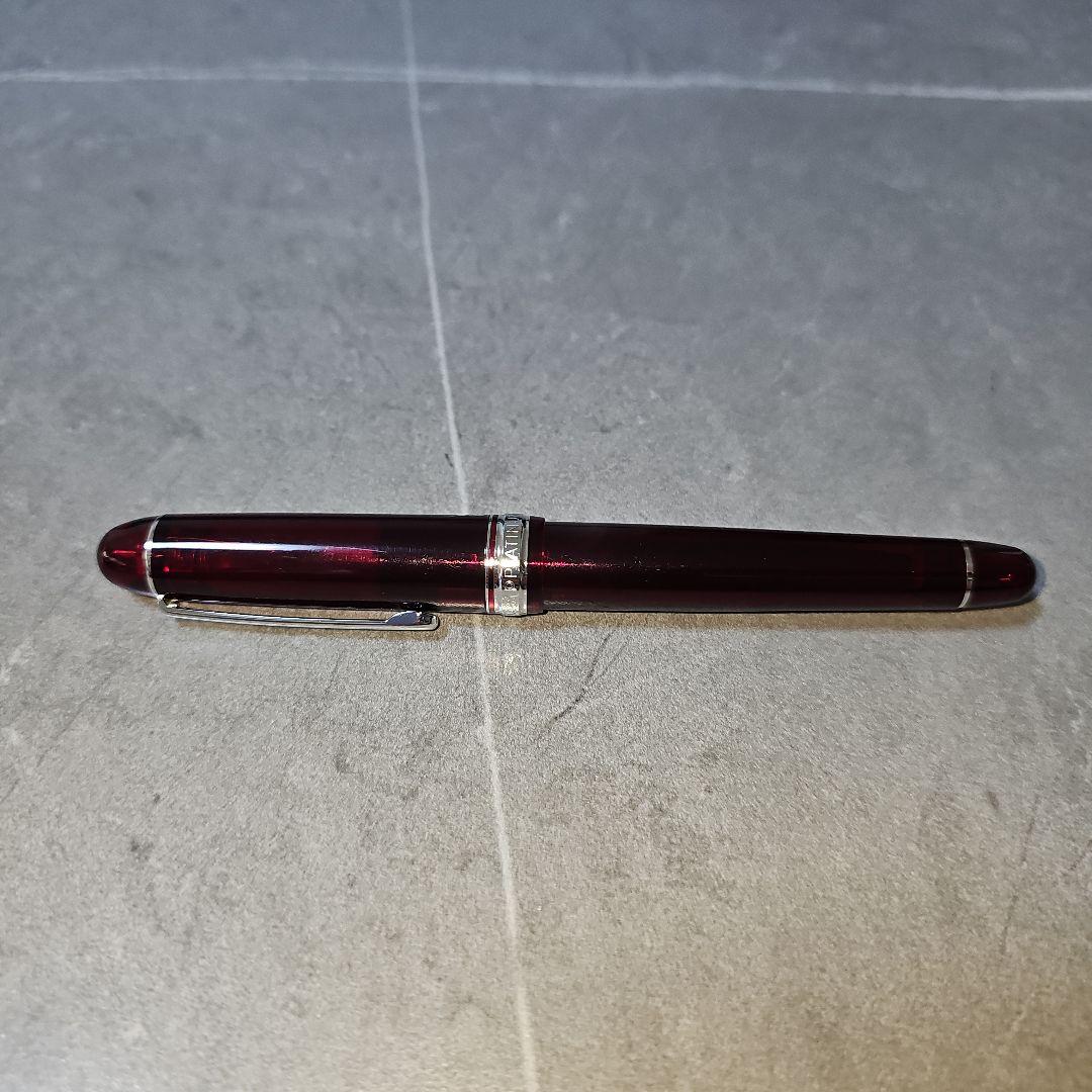 プラチナ万年筆 センチュリー#3776 UEF 超極細 ブルゴーニュ