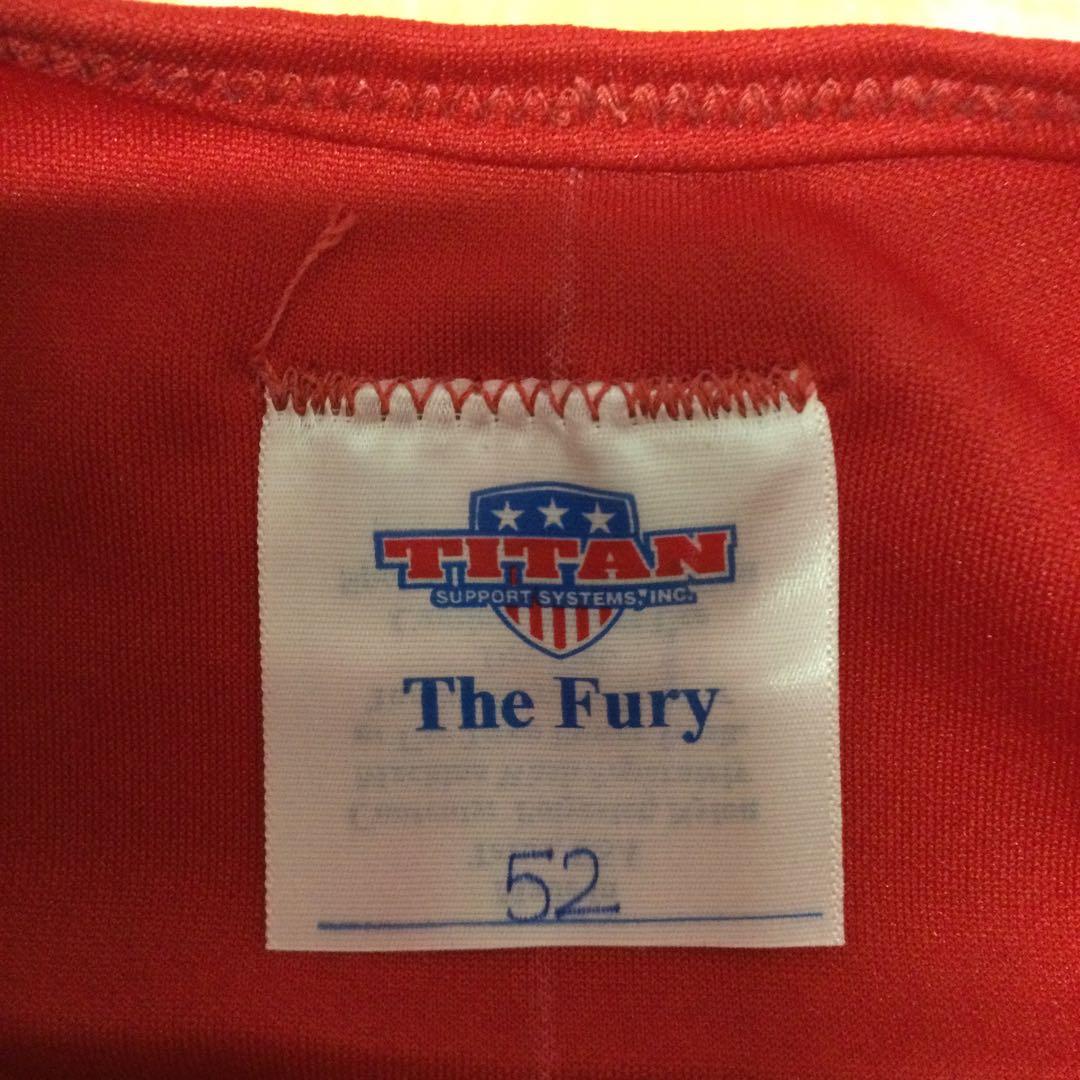 TITAN FURY ベンチシャツ　サイズ52 （赤8）