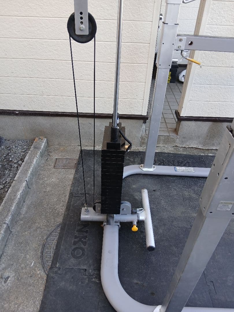 TUFF STUFF パワーラック CPR-265 ラットプル/ベンチ付き