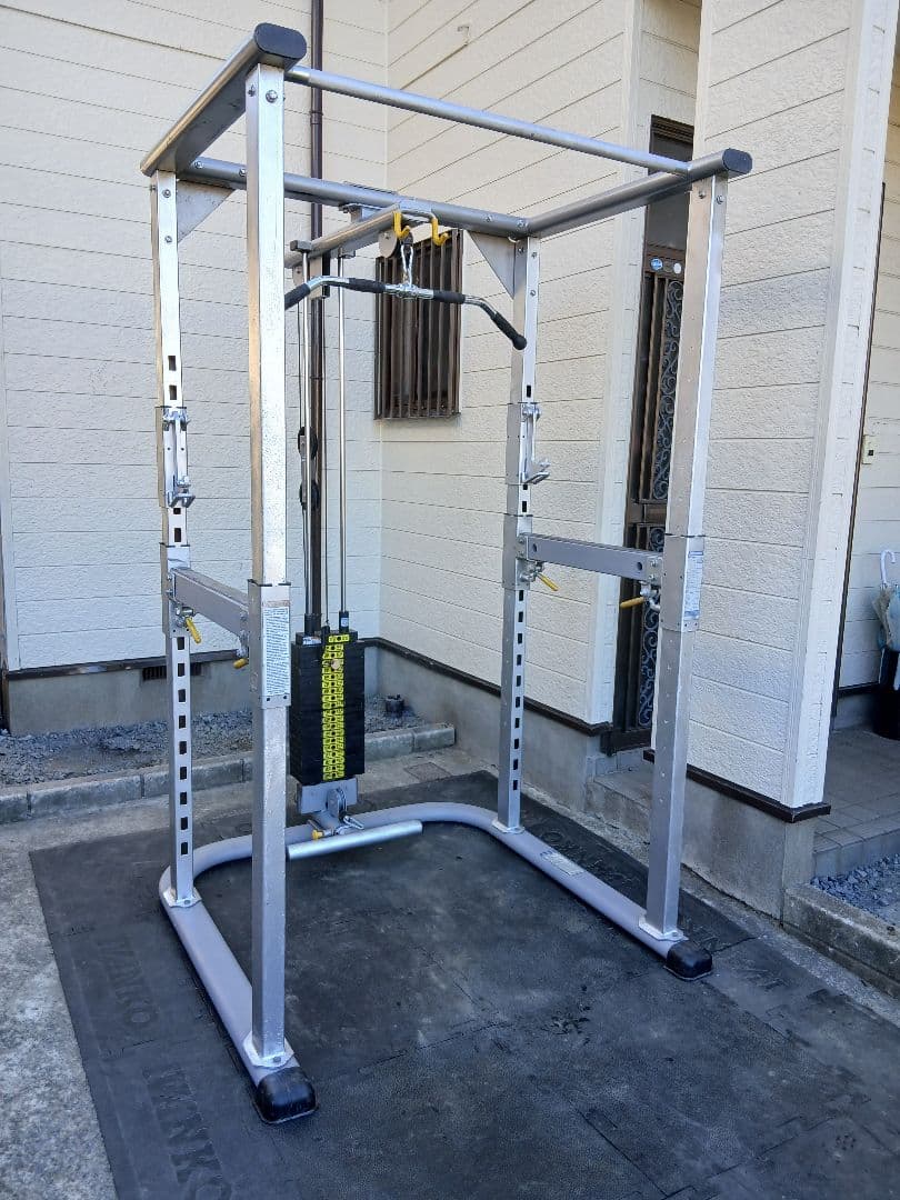 TUFF STUFF パワーラック CPR-265 ラットプル/ベンチ付き