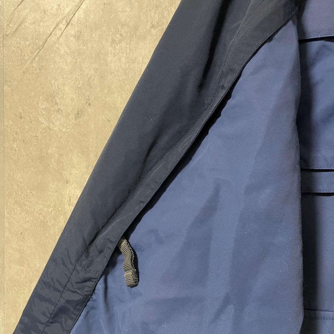 Burtonバートンスキーウェアスノーボードジャケット青ブルー紺ネイビー刺繍ロゴ