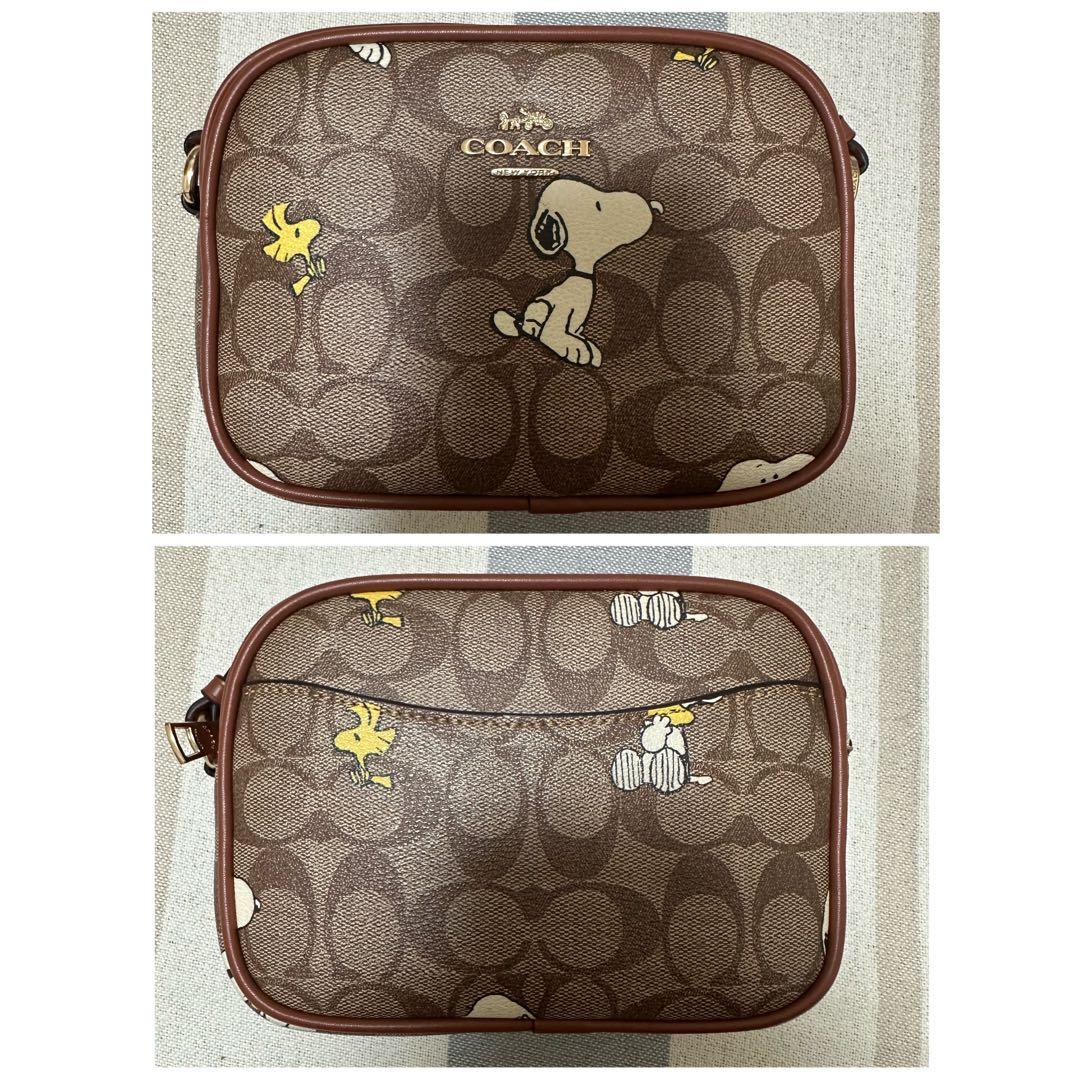 COACH スヌーピー柄 バッグ 財布