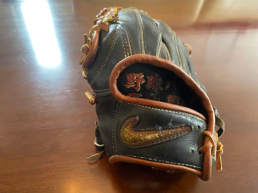 Nike 野球用レザーグローブ 黒