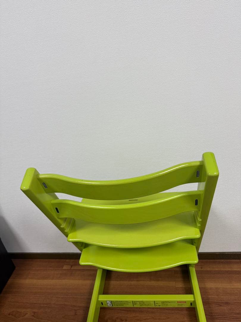 【STOKKE】トリップトラップ　ライムグリーン　シリアル6