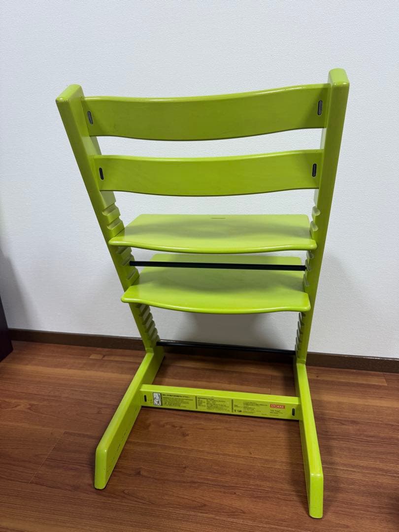 【STOKKE】トリップトラップ　ライムグリーン　シリアル6