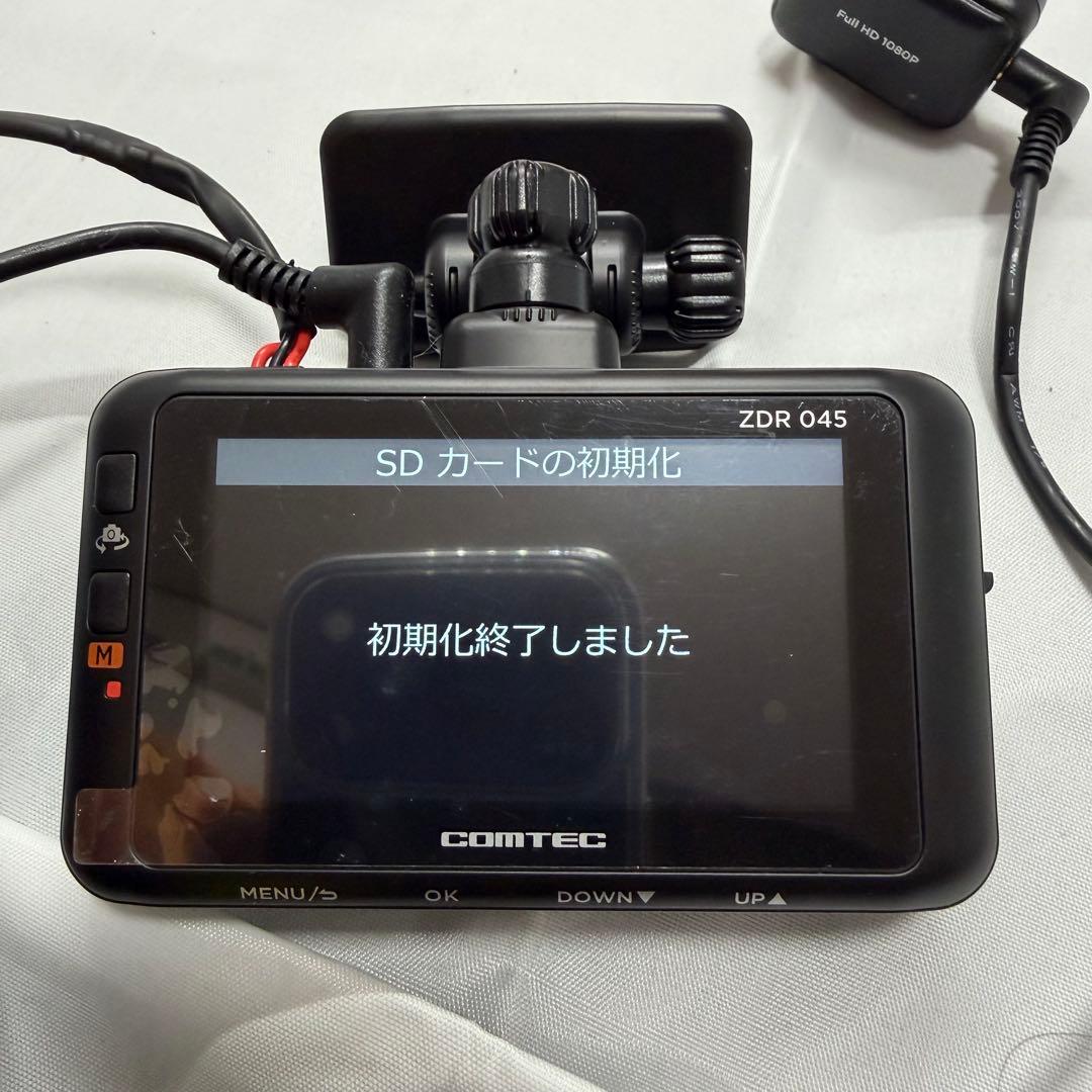 コムテック comtec ドライブレコーダー ZDR045 中古品