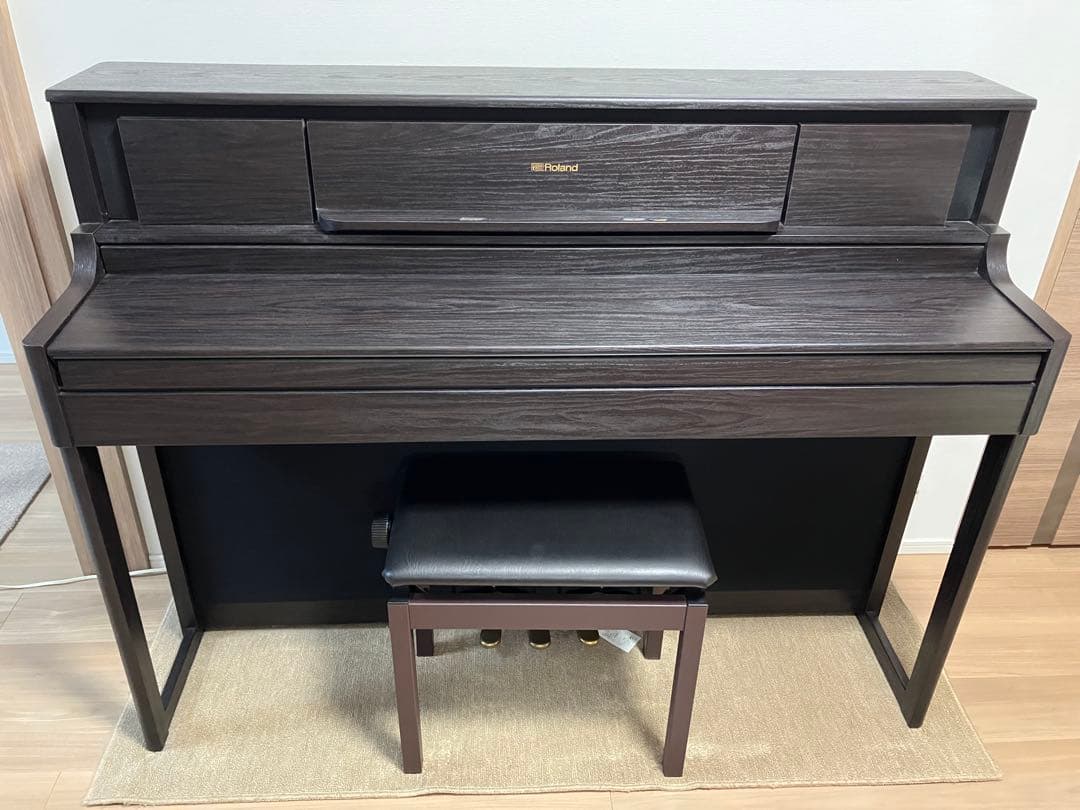 ローランド 電子ピアノ LX705-DR ダークローズウッド調 21年製　美品
