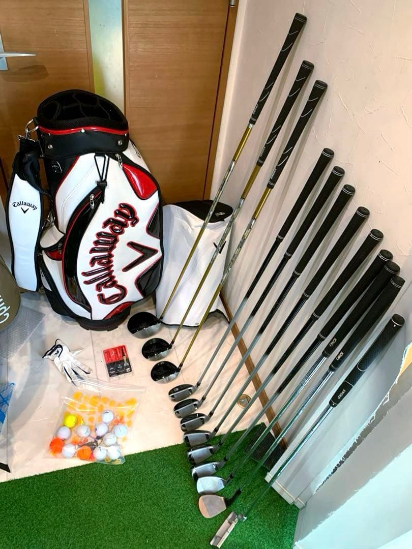 豪華　良品　激飛び　ゴルフクラブフルセット　スウォード　エクソール　キャロウェイ