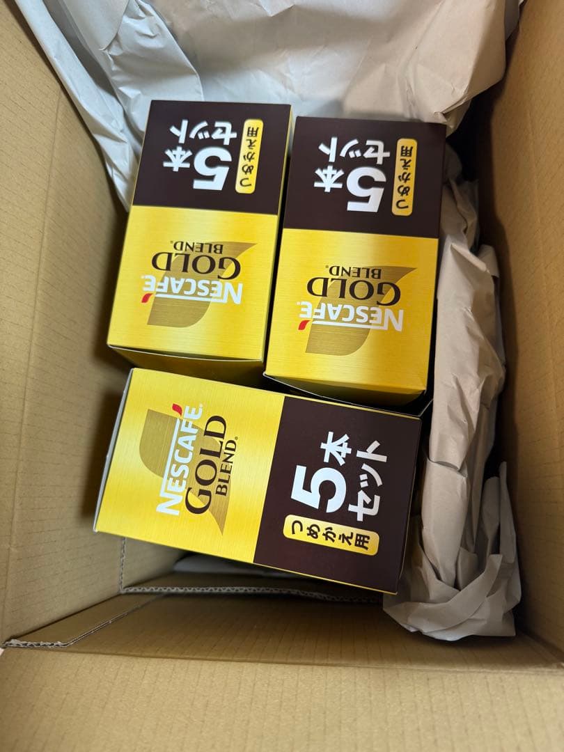 NESCAFÉ GOLD BLEND 5本セット 3箱