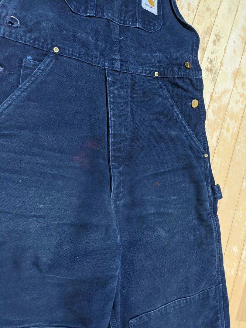 Carharttカーハート キルティングオーバーオール(32×32)