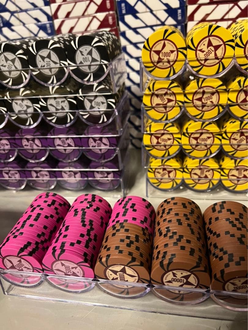 カジノ　チップ　テキサスホールデム　ポーカー　グッズ