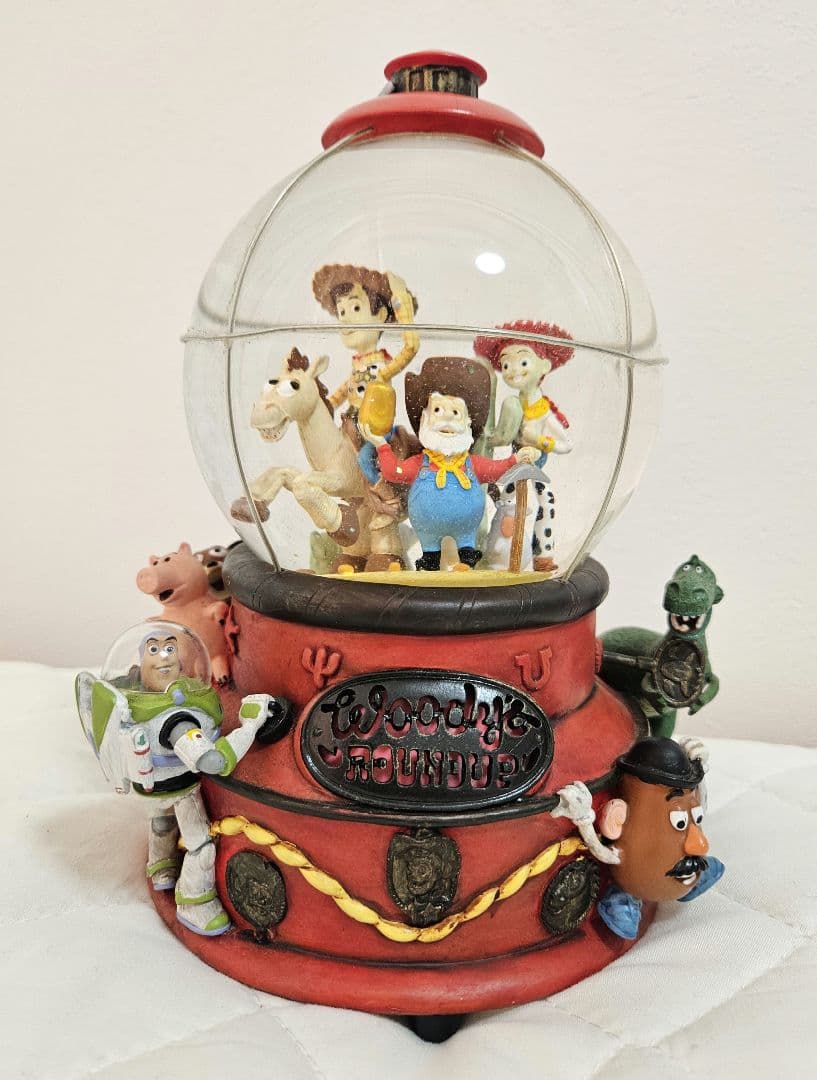 美品！トイ・ストーリー 2　ラウンドアップ　スノードーム