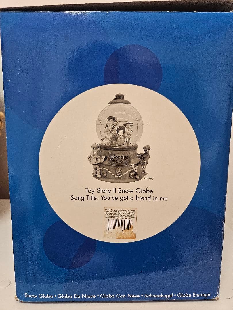 美品！トイ・ストーリー 2　ラウンドアップ　スノードーム