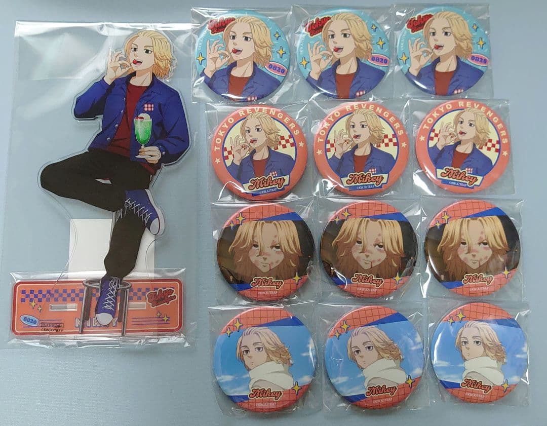 東京リベンジャーズ 東リべ ハピネス缶バッジ ビッグアクリルスタンド 佐野万次郎