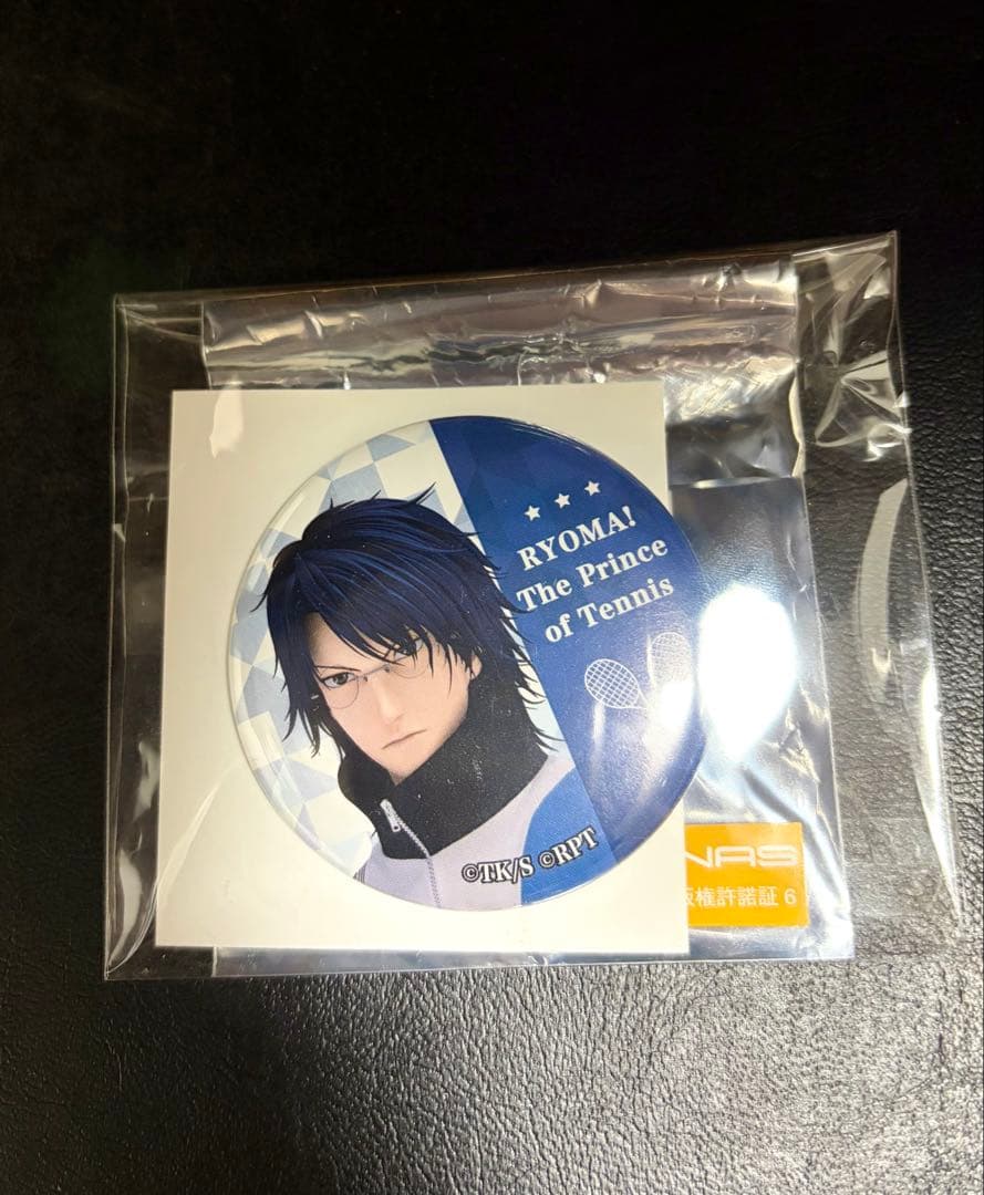 【希少】忍足侑士　缶バッジ　劇場版　リョーマ！　テニプリ　新テニ