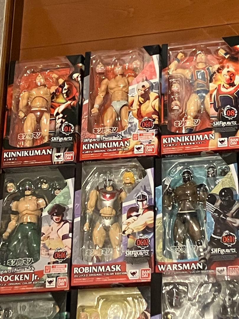 S.H.Figuarts キン肉マン 16体セット ロビンマスク ウォーズマン等