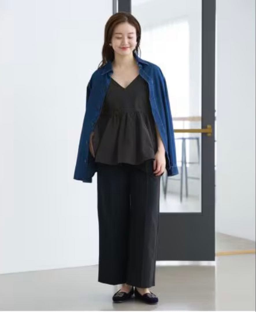 may　新品タグ付き　IENAグログラン キャミブラウス　イエナ