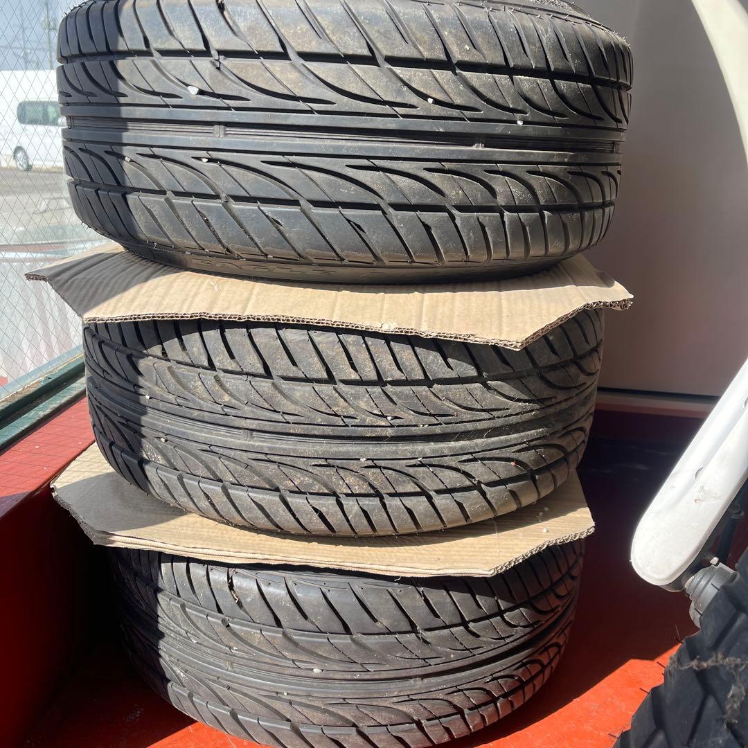 HLK 15インチ ゴールドメッシュホイール8Jインセット+25