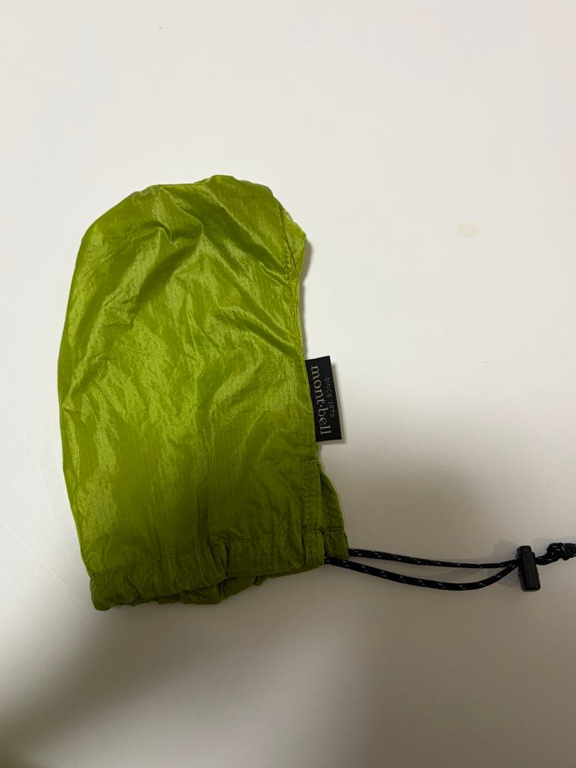 モンベル EXライトダウン 900FP 超軽量 M シャイニーグリーン