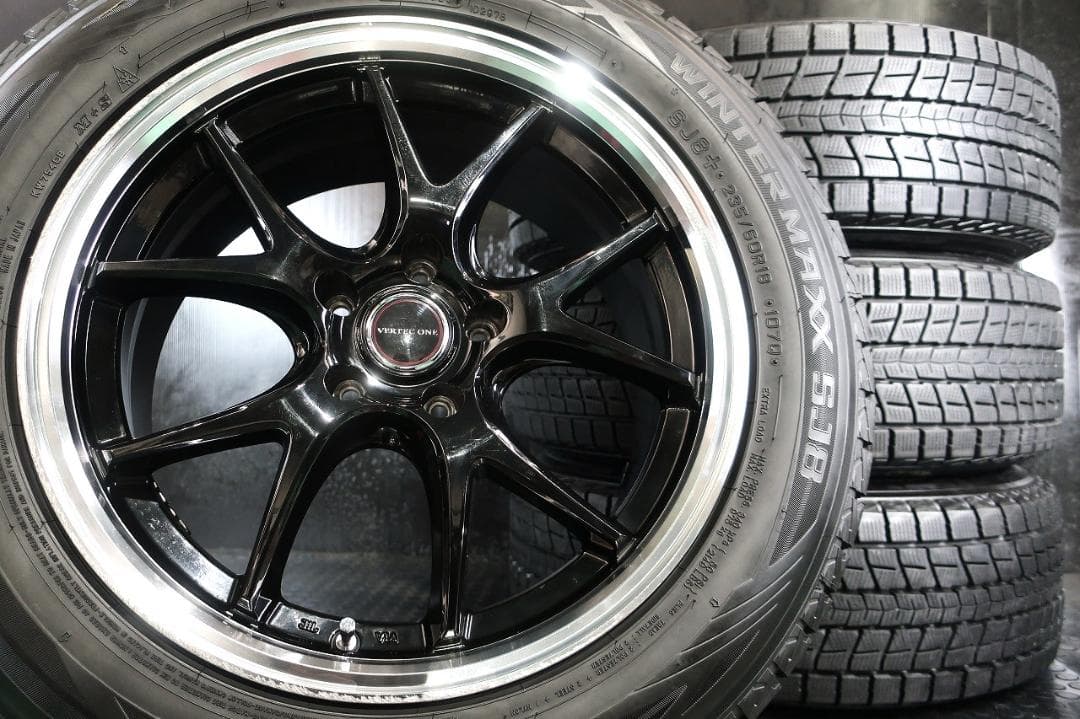 バリ山 2023年製 国産スタッドレス 235/60R18 T33エクストレイル