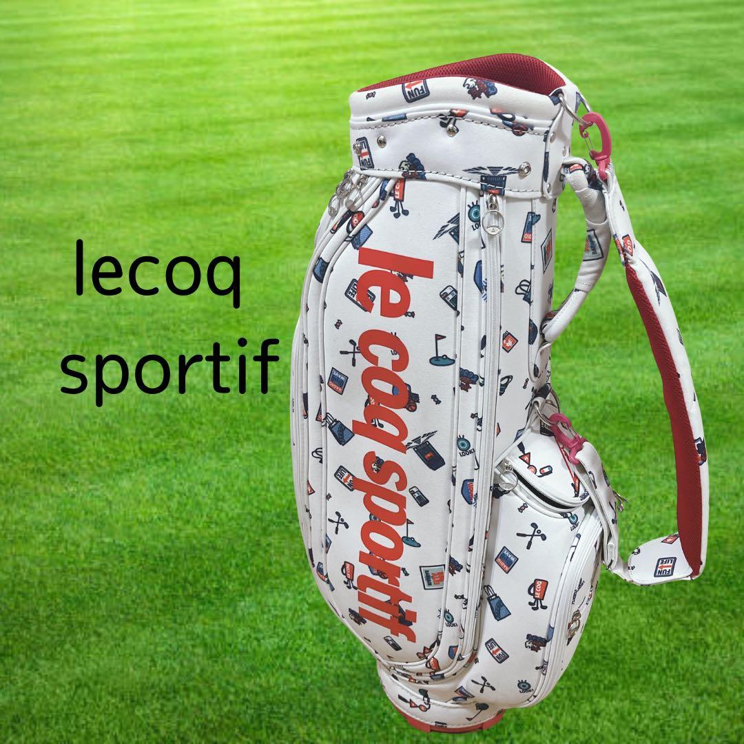 K274 lecoq sportif レディースキャディバッグ フード無し