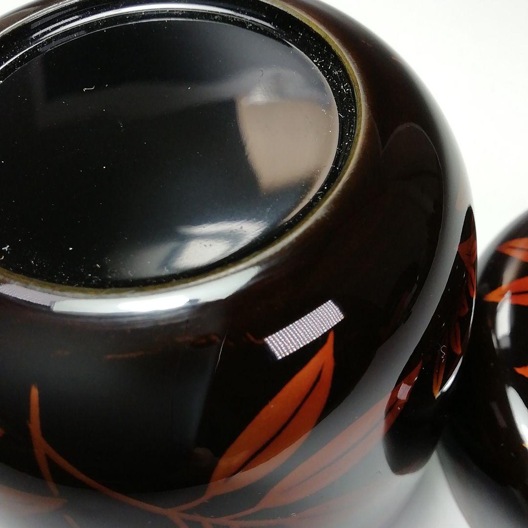 Ｓ６５０　棗　『白檀塗　笹蒔絵』『大棗』『蒔絵師　中村香鳳』　共箱　茶道具