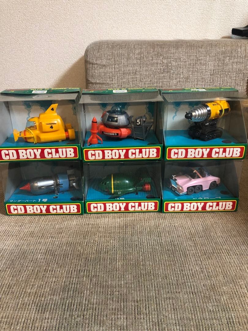 フルコンプ　サンダーバード　新品未使用　フィギュア　6点セット