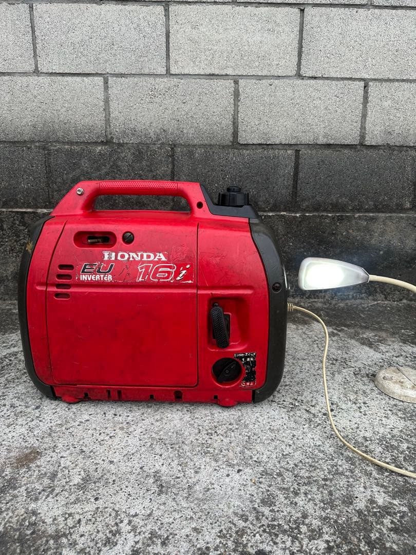 （動作確認済み）特選ホンダインバーター発電機 EU16i エンジンOK!!