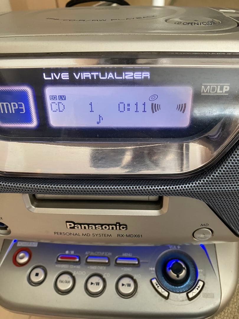 【MDコンポ】Panasonic RX-MDX61 (動作確認済み)