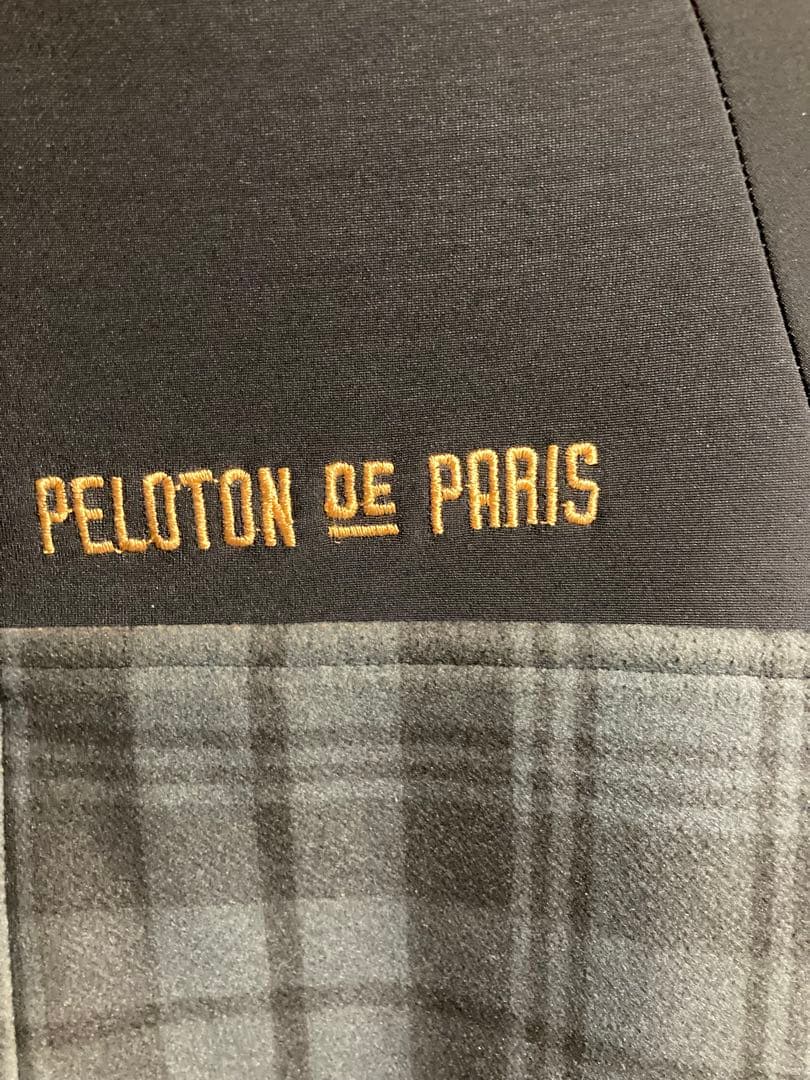 プロトンドパリ　ウインタージャージ　黒　S サイクルジャージ　サイクルウエア