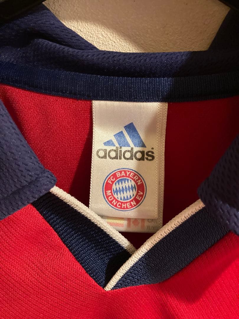 adidas 90sゲームシャツ　バイエルンミュンヘン99-01ユニフォーム